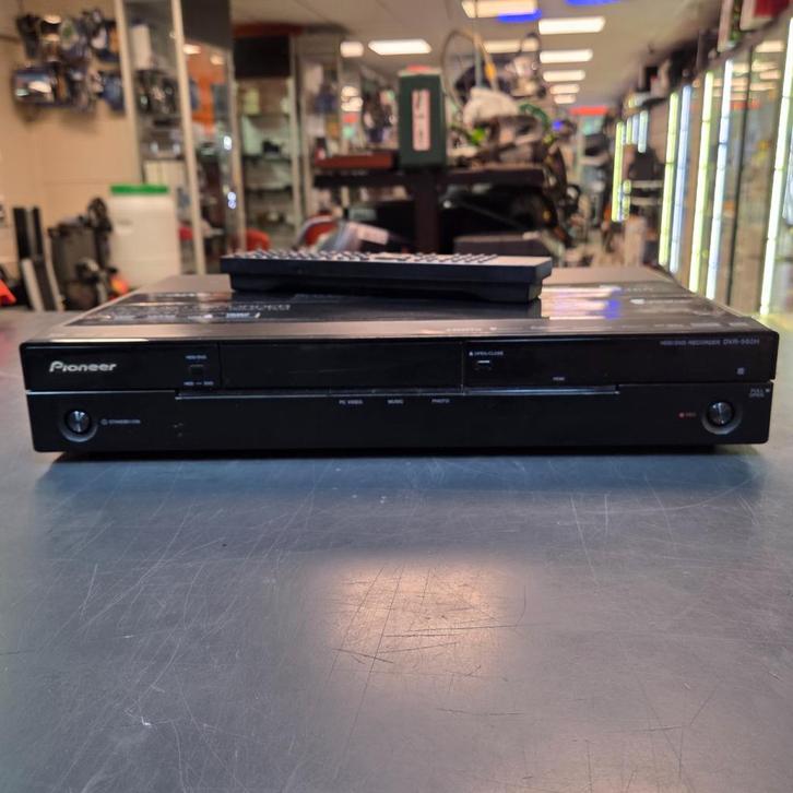 Pioneer DVR-560H – DVD & HDD Recorder 160GB - Met AB, Audio, Tv en Foto, Dvd-spelers, Zo goed als nieuw