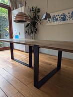 Pilat & Pilat Klaas eettafel - massief eiken, 220x100, Ophalen, Gebruikt, 100 tot 150 cm, 200 cm of meer