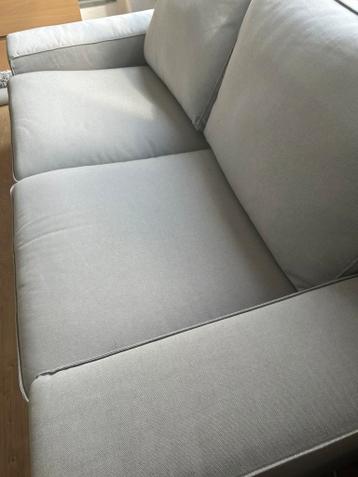 2-zitsbank ikea lichtgrijs als nieuw! - afbeelding 5