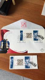 FDC - Max Euwe (2001), Postzegels en Munten, Postzegels | Eerstedagenveloppen, Ophalen of Verzenden, Onbeschreven, Nederland