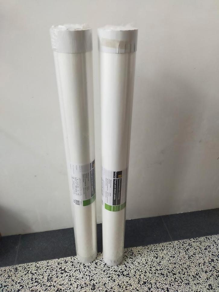 Vliesbehang - 2 Rollen, Huis en Inrichting, Stoffering | Behang, Wit, 25 tot 50 m², Ophalen