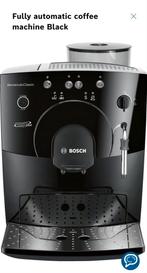 Volautomatisch koffie machine BOSCH, Koffiemachine, Zo goed als nieuw, 2 tot 4 kopjes, Afneembaar waterreservoir