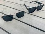 set van 2 zonnebrillen, Sieraden, Tassen en Uiterlijk, Zonnebrillen en Brillen | Heren, Overige merken, Zonnebril, Verzenden, Zwart