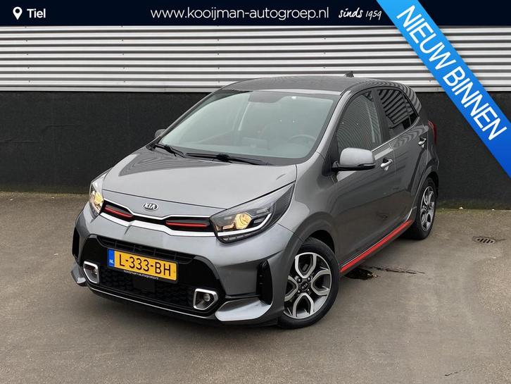 Kia Picanto 1.0 DPi GT-Line RMC-Trekhaak NL-Auto boekjes com, Auto's, Kia, Bedrijf, Te koop, Picanto, ABS, Achteruitrijcamera