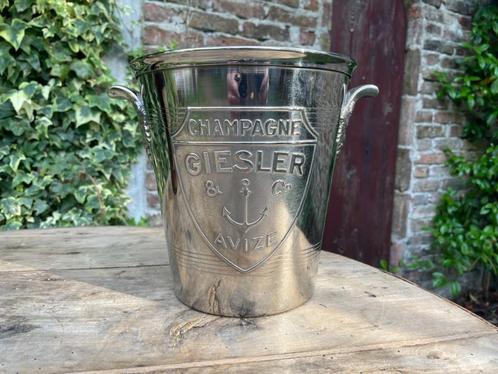 Champagnekoeler Wijnkoeler Giesler & Co Avizr art deco 1930, Antiek en Kunst, Antiek | Woonaccessoires, Ophalen of Verzenden