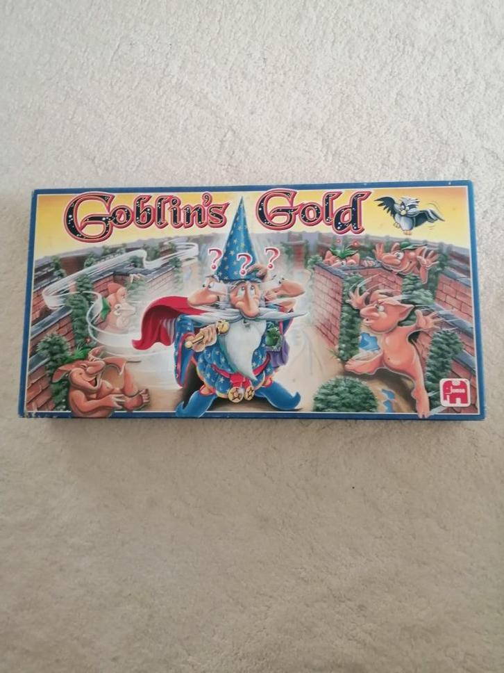Spel, bordspel GOBLINS GOLD, compleet, Hobby en Vrije tijd, Gezelschapsspellen | Bordspellen, Zo goed als nieuw, Ophalen of Verzenden