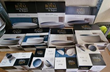 Divers ah royal van kempen en begeer servies borden kommen  beschikbaar voor biedingen