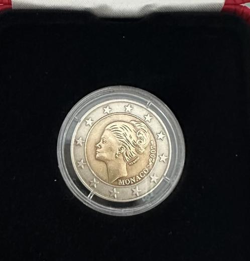 2 EURO MUNT MONACO, Postzegels en Munten, Munten | Europa | Euromunten, Losse munt, 2 euro, Monaco, Verzenden