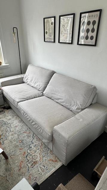 Zitsbank - IKEA KIVIK 3-seater sofa – Light grey