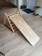 Sklum houten klimrek met glijbaan, Kinderen en Baby's, Ophalen, Zo goed als nieuw