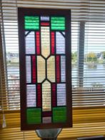 Glas in lood raam, Doe-het-zelf en Verbouw, Glas en Ramen, Gebruikt, Minder dan 80 cm, Ophalen of Verzenden, Minder dan 80 cm