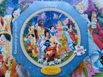 Ronde puzzel 1000 stukjes Walt Disney prinsessen, Hobby en Vrije tijd, Denksport en Puzzels, Ophalen of Verzenden, 500 t/m 1500 stukjes
