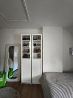 Witte Billy boekenkasten met glazen deuren, Ophalen of Verzenden