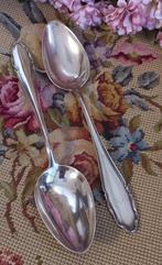 Set van 2 brocante verzilverde dinerlepels, WMF, Patent 100, Ophalen of Verzenden