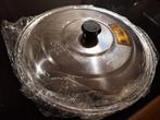 Deksel, spatdeksel 33cm, Ophalen of Verzenden, Nieuw, Rvs, Keramische plaat