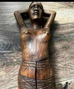 notenkraker hout naakte dame, Antiek en Kunst, Antiek | Overige Antiek, Ophalen of Verzenden