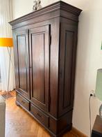 Eiken servieskast 192x144cm, Antiek en Kunst, Ophalen