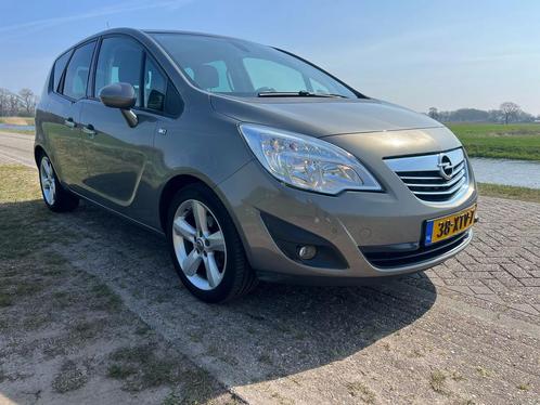 Opel Meriva 1.4 74KW 2012 Bruin Trekhaak Open dak Nap, Auto's, Opel, Bedrijf, Meriva, ABS, Airbags, Airconditioning, Alarm, Boordcomputer