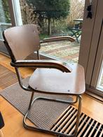 Vintage (bureau) stoel. Gispen model 207, Ophalen, Gebruikt, Overige kleuren, Vintage jaren 30/40/50