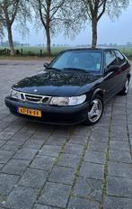 Saab 9-3 2.0 T Coupe 2000 Zwart, Auto's, Saab, Voorwielaandrijving, 65 €/maand, 4 cilinders, Zwart