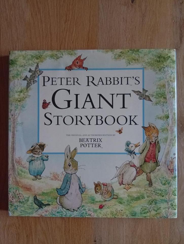 Beatrix Potter - Peter Rabbit´s Giant storybook, Boeken, Kinderboeken | Jeugd | onder 10 jaar, Gelezen, Sprookjes, Ophalen of Verzenden