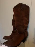 Prachtige Bruine suède Sartore laarzen  maat 39, Hoge laarzen, Bruin, Ophalen of Verzenden, Gedragen