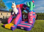 Springkussen Alpaca-World  as WEEKEND nog beschikbaar!, Ophalen, Zo goed als nieuw