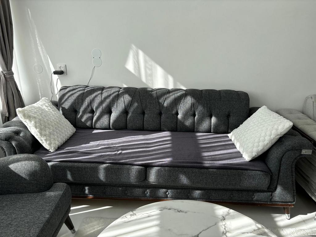 Bank chester slaapbank + opbergruimte +3+3+1+1, Ophalen, Zo goed als nieuw