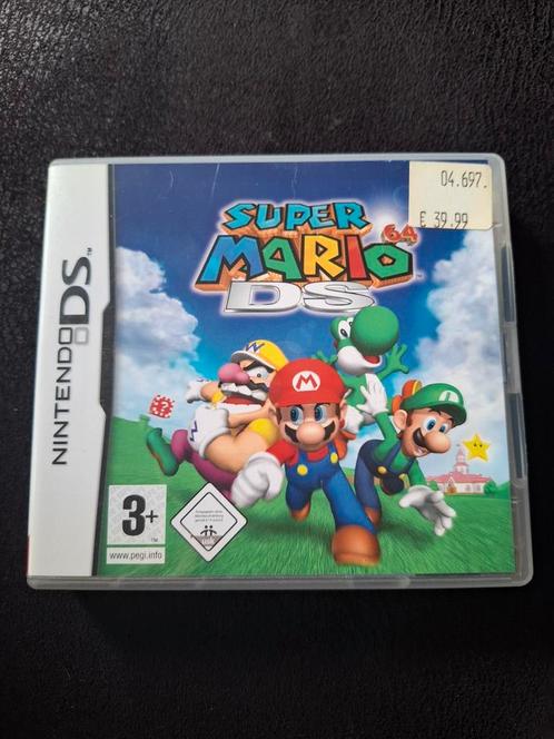 Super Mario 64 DS, Spelcomputers en Games, Games | Nintendo DS, Zo goed als nieuw, Platform, 1 speler, Vanaf 3 jaar, Ophalen of Verzenden