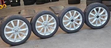 ZGAN 17" Orig Volkswagen Golf Dijon Velgen+Goede Zomerbanden beschikbaar voor biedingen