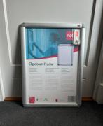 Nobo Kliklijst aluminium A2 formaat, Minder dan 50 cm, 50 tot 75 cm, Metaal of Aluminium, Nieuw