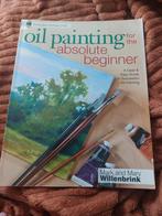 Kunstboek oil painting for the absolute beginner, Ophalen of Verzenden, Gelezen
