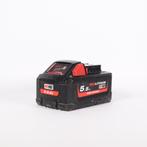Milwaukee M18 5.5Ah Accu (Zonder oplader) - C Grade, Doe-het-zelf en Verbouw, Gereedschap | Overige machines, Milwaukee, Gebruikt