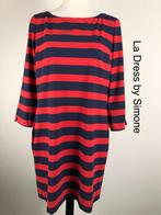 La Dress (by Simone) Jurk  (mt: 36) 17,5/7550, Kleding | Dames, Jurken, La Dress (by Simone), Blauw, Ophalen of Verzenden, Zo goed als nieuw