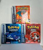 Groot Pokémon bundle (Ruby, Sapphire, Fire Red), Spelcomputers en Games, Games | Nintendo Game Boy, Avontuur en Actie, Gebruikt