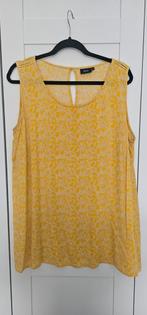 Zizzi viscose top Maat M (46-48), Zizzi, Geel, Maat 46/48 (XL) of groter, Ophalen of Verzenden