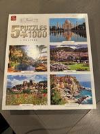 Puzzles, 5x 1000 (King), Ophalen of Verzenden, 500 t/m 1500 stukjes, Zo goed als nieuw, Legpuzzel
