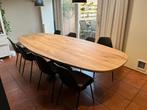 Eiken Deens ovale tafel, Huis en Inrichting, Nieuw, Eikenhout