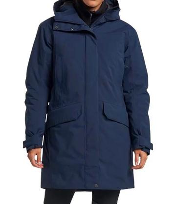 NIEUWE TENSON EVE dames parka, maat M, kleur Navy beschikbaar voor biedingen