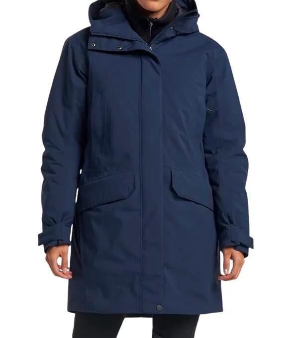 NIEUWE TENSON EVE dames parka, maat M, kleur Navy, Kleding | Dames, Jassen | Winter, Nieuw, Maat 38/40 (M), Blauw, Ophalen of Verzenden