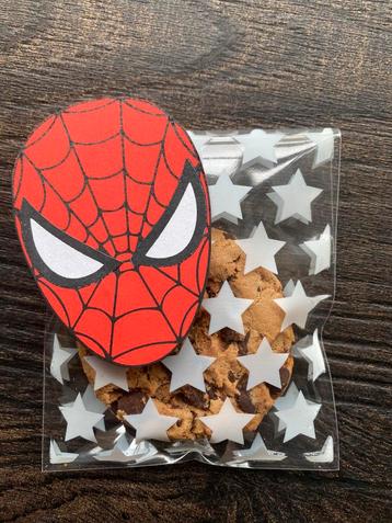 Spiderman voor traktatie, versiering of (naam)slingers beschikbaar voor biedingen