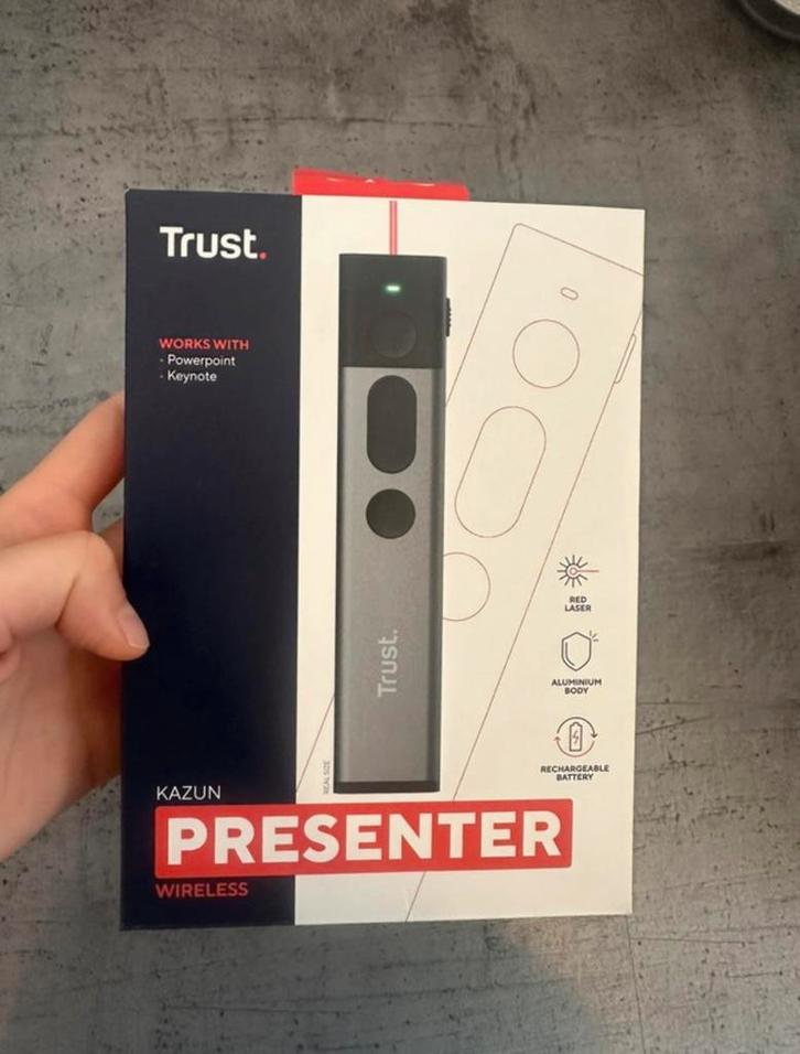 Trust Kazun Presenter - Nieuw in doos, Computers en Software, Presenters, Nieuw, MacOS, Ophalen of Verzenden
