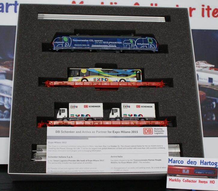 Märklin DB Finanzpräsentation 2015, Hobby en Vrije tijd, Modeltreinen | H0, Nieuw, Treinset, Wisselstroom, Märklin, Ophalen of Verzenden