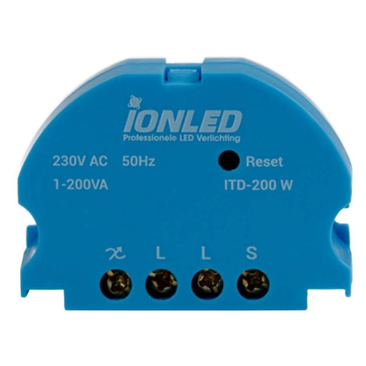 ION Professionele Touch LED Dimmer – 200W (nieuw in doos), Doe-het-zelf en Verbouw, Elektra en Kabels, Nieuw, Schakelaar, Ophalen of Verzenden