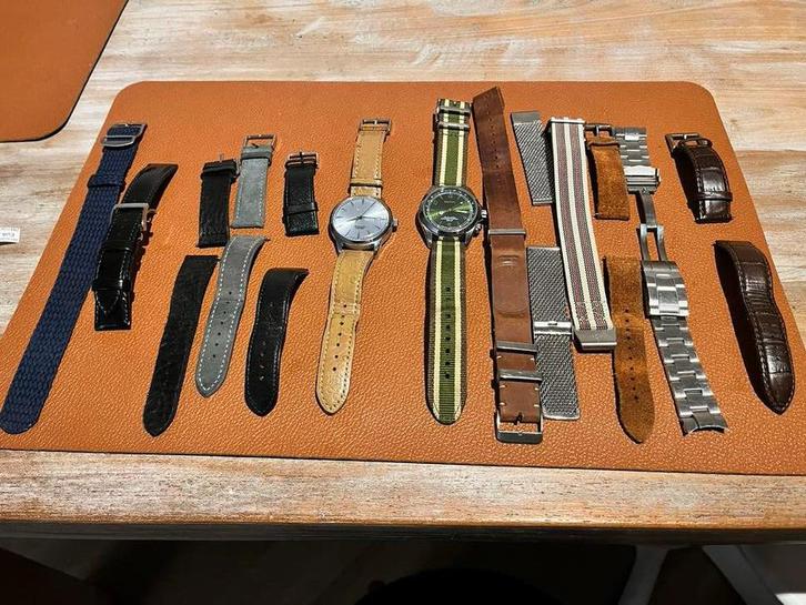 Seiko SARB065 Cocktail Time & SARB017 Alpinist JDM Set, Sieraden, Tassen en Uiterlijk, Armbanden, Gebruikt, Staal, Groen, Ophalen of Verzenden