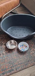 Hondenmand kunststof groen, Ophalen, Zo goed als nieuw, Overige