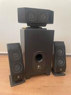 Logitech X-540 5.1 Surround Speaker Set – Krachtig Geluid, Overige merken, Ophalen of Verzenden, Zo goed als nieuw, 5.1-systeem