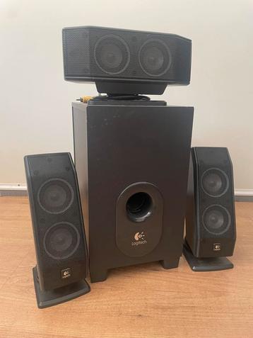 Logitech X-540 5.1 Surround Speaker Set – Krachtig Geluid beschikbaar voor biedingen