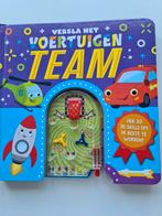 Versla het voertuigen team
Leuk boek met flipperkast spell, Ophalen of Verzenden, Zo goed als nieuw, Taal en Lezen, Met geluid