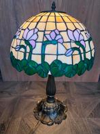 Prachtige Tiffany Lamp met Bloemenmotief, Antiek en Kunst, Ophalen of Verzenden